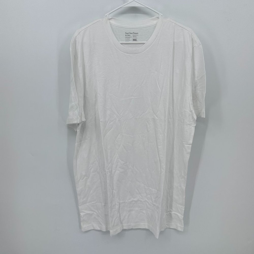 Men's Fresh Clean Threads White Crew Neck XL Tall